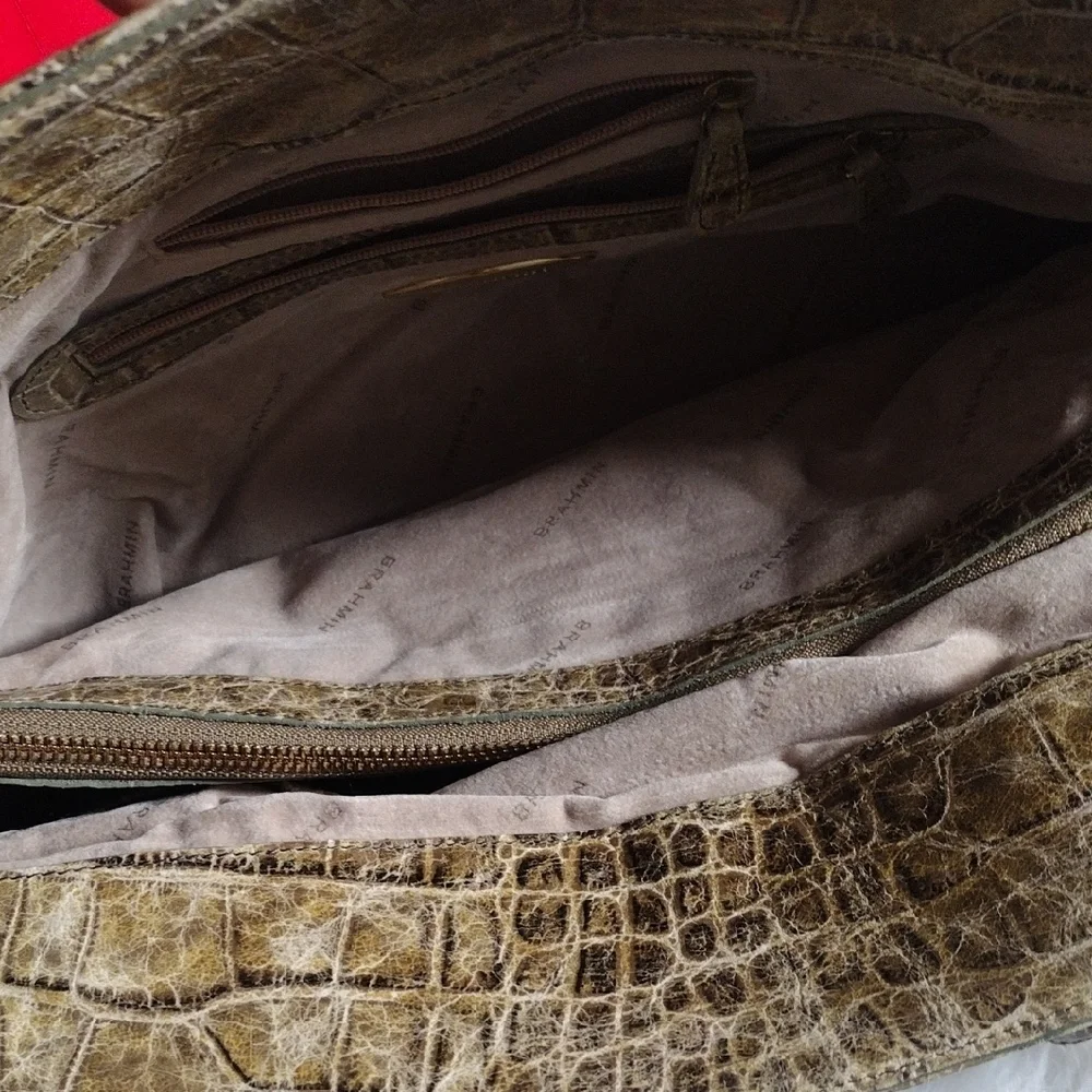 Brahmin chic crocodile